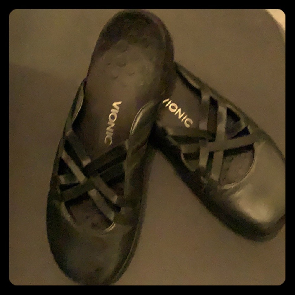 Vionic-Women’s Size 11 Black Mules